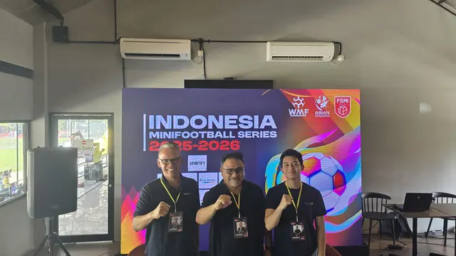 Jumpa pers Indonesia Minifootball Series