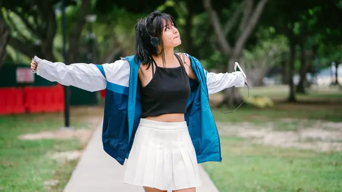 olahraga mendengar musik