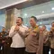 Momen Kapolri dan Jaksa Agung Salam Komando di Kejagung