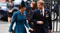 Kate Middleton dan Pangeran Harry (Daniel LEAL-OLIVAS / AFP)