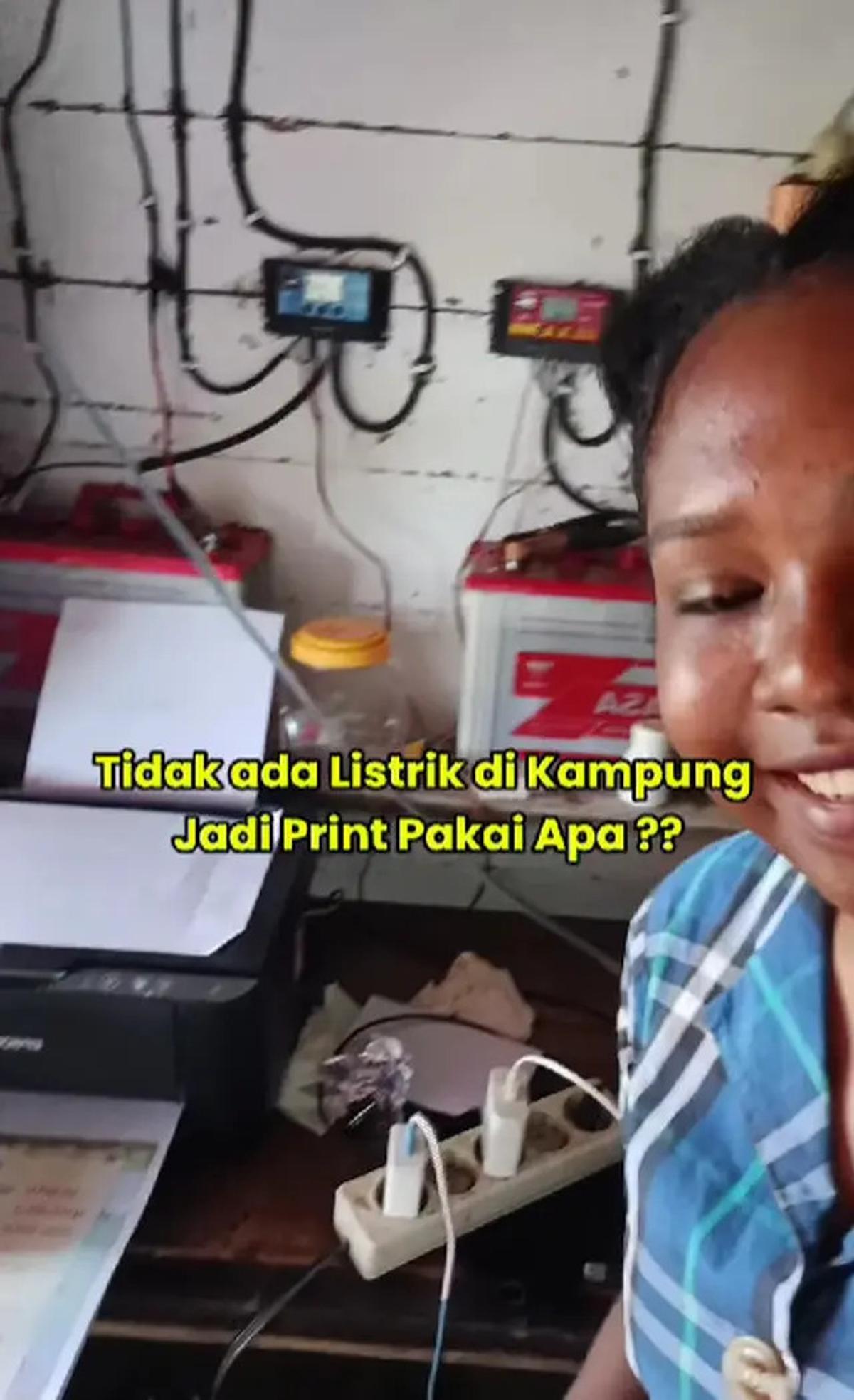 Christin Sirken, Guru dari Pedalaman di Papua yang Kreatif Ngeprint Pakai Tenaga Matahari