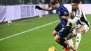 Di babak kedua, tim tuan rumah Juventus mulai mendominasi jalannya pertandingan. (Isabella BONOTTO/AFP)