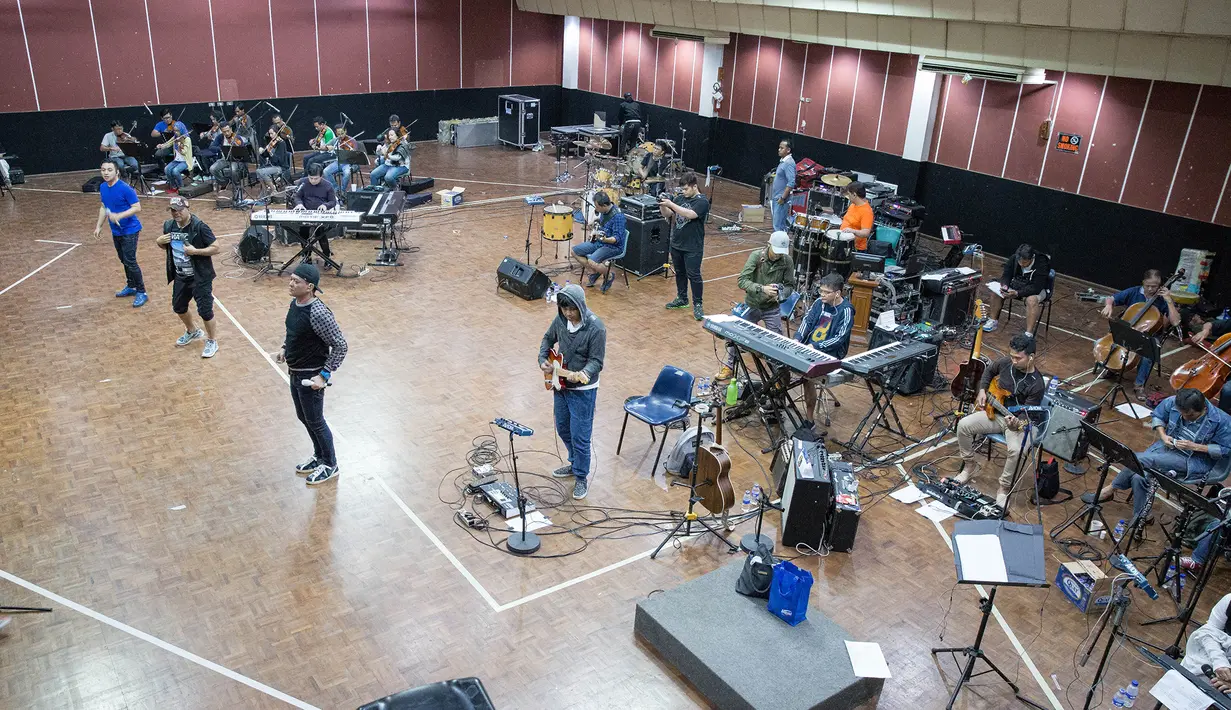 Konser Festival Cinta atau Love Festival akan digelar di Jakarta Convention Center (JCC), Senayan, Jakarta pada 13 Februari 2016. (Dezmond Manullang/Bintang.com)