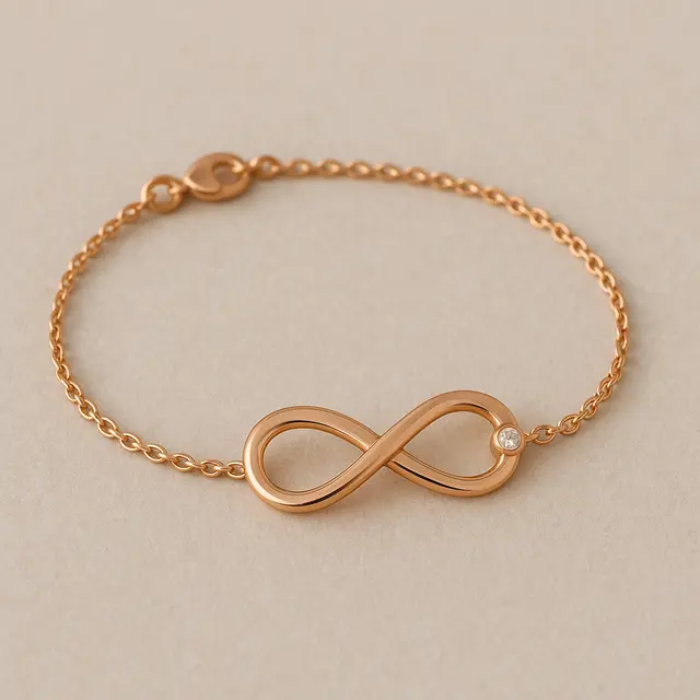 Model Gelang Emas Permata Kecil untuk Ibu-ibu Usia 40 Tahun (Foto: ChatGPT)