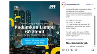 Jakarta Gelap 1 Jam pada 13 Juni 2026, Ini Lokasi Pemadaman