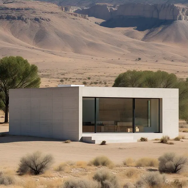 Rumah Minimalis Monolith