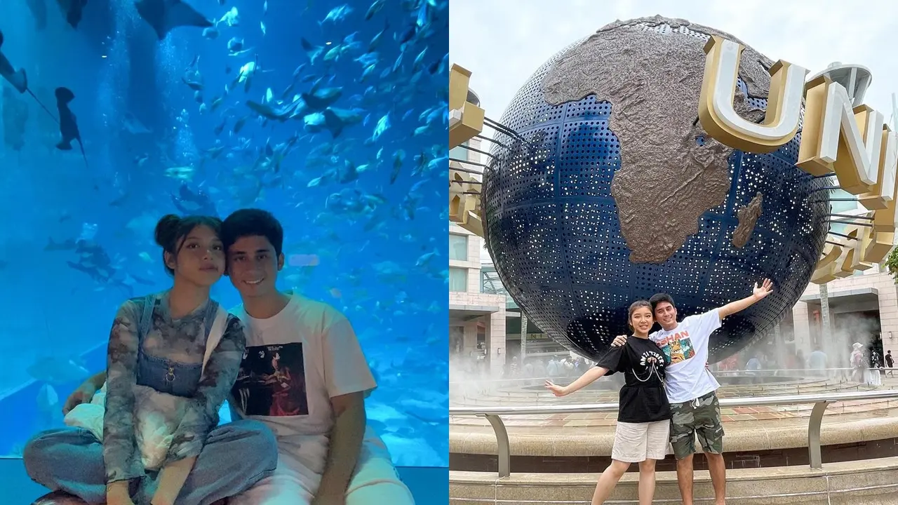Liburan Alshad Ahmad dan Tiara Andini