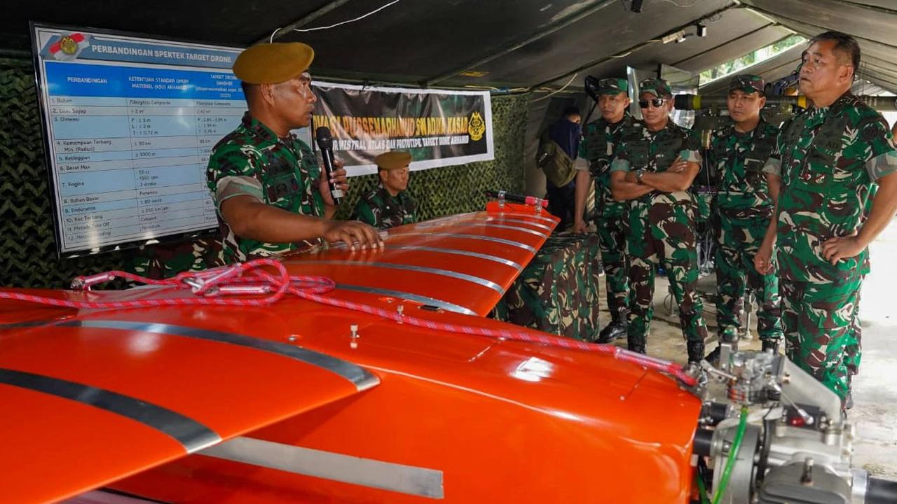 FOTO: Beragam Inovasi Litbanghan TNI AD Diperlihatkan di Menlatpur Kostrad