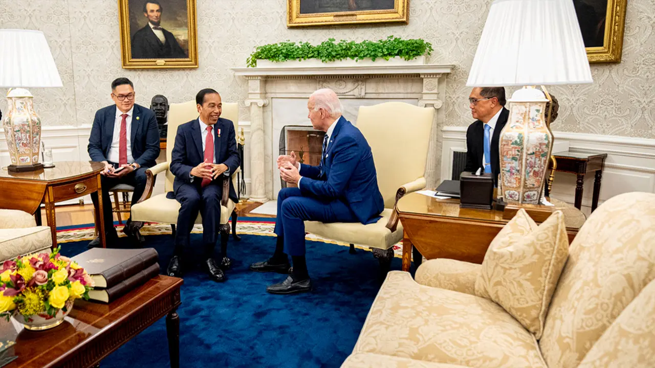 Pertemuan Jokowi dan Joe Biden