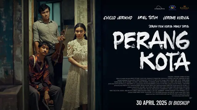 Poster film Perang Kota (Liputan6.com/Istimewa)