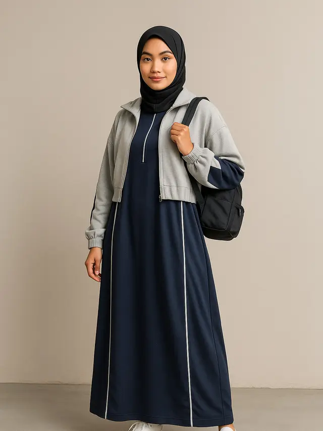 Model Gamis Oversize yang Trend 2025/AI