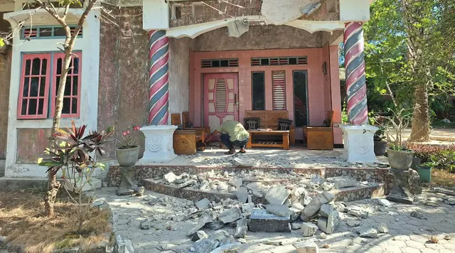 Gempa Sumba Barat Daya, Puluhan Rumah Warga Rusak