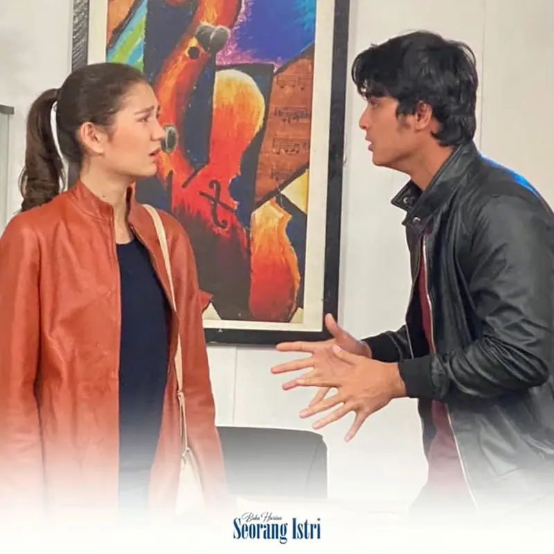 Cinta Brian dan Zoe Abbas Jackson Kembali ke Lokasi Syuting BHSI (Foto: Instagram/@bukuharianseorangistri.sctv)