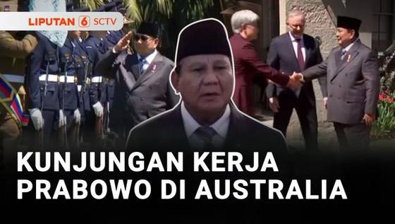 Prabowo Bertemu PM Australia dan Dijamu di Kirribilli House Sydney