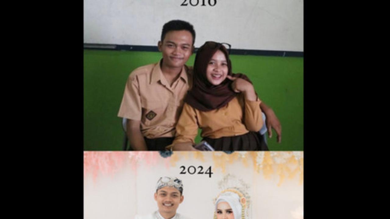 Kisah Pasangan Berawal Praktik Nikah di Sekolah Tak Disangka Akhirnya Nyata Berjodoh