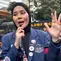 Ketua BEM FH Universitas Trisakti, Zahra Nazira Firman saat ditemui di Patung Kuda Arjuna Wijaya, Jakarta Pusat, Kamis 29 Oktober 2026. (Foto: Liputan6.com/Winda Nelfira).