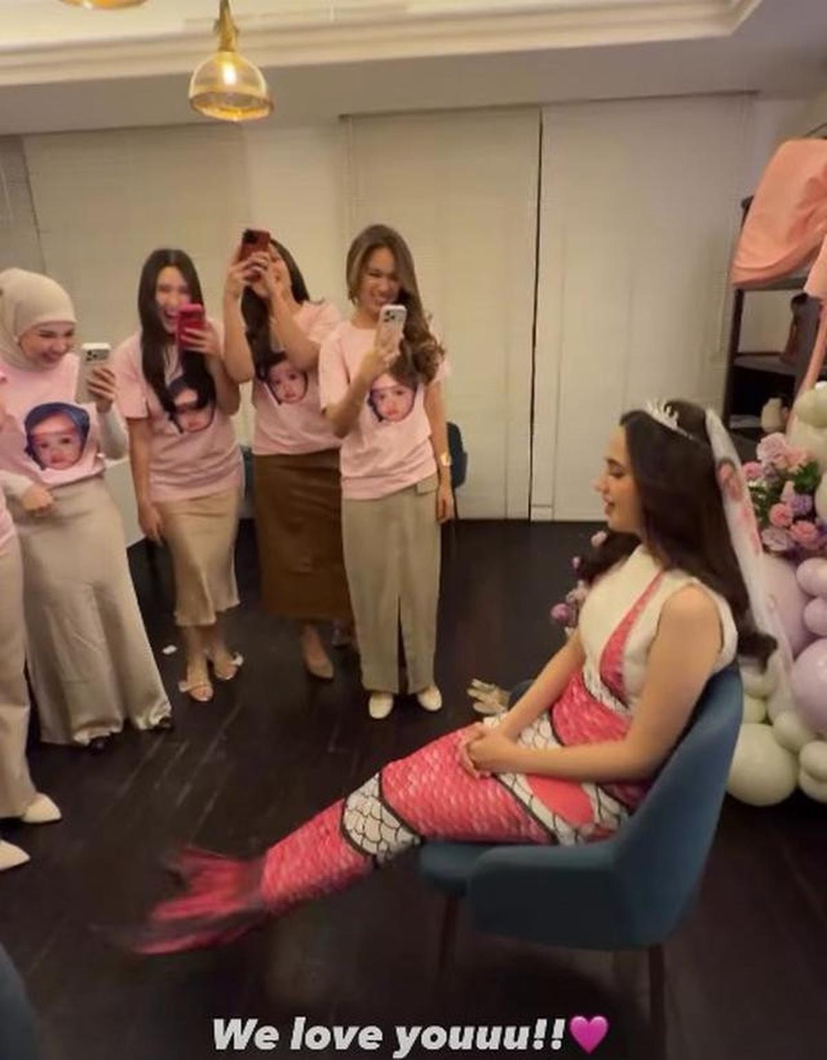 15 Potret Dekorasi Bridal Shower Syifa Hadju, Estetik dan Fun