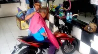 Cukur Rambut dengan Konsep Drive Thru di Klaten, Jawa Tengah