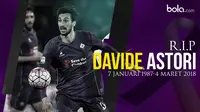 Davide Astori, pemain Fiorentina. (Bola.com/Dody Iryawan)