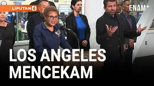 VIDEO: Los Angeles Berlakukan Jam Malam Usai 23 Toko Dijarah