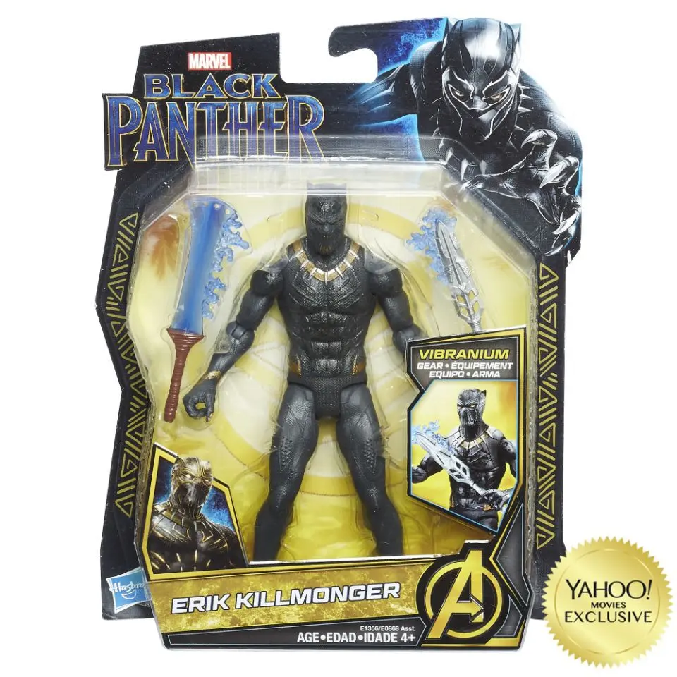 Gambaran karakter antagonis Erik Killmonger di film Black Panther. (Yahoo! Movies)