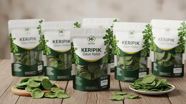 Keripik Daun Kelor