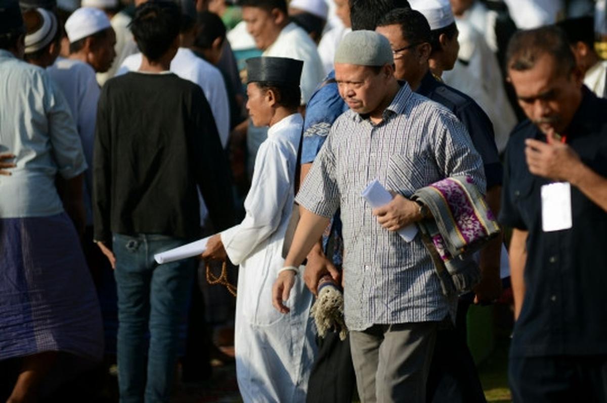 Sutan Bhatoegana laksanakan Salat Id di LP Cipinang