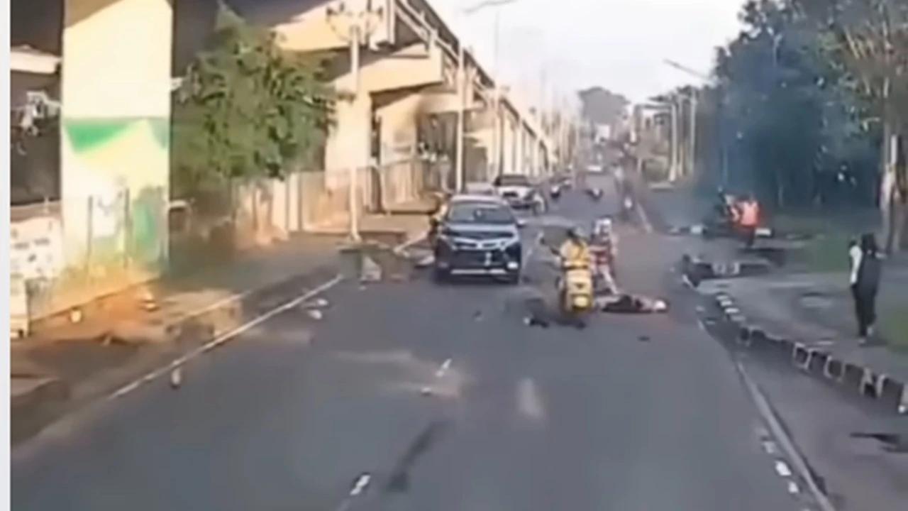 Polisi Tangkap Pengemudi Pajero yang Tabrak Tukang Buah di Kalimalang Jakarta