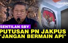 VIDEO: SBY Aneh Sama Putusan PN Jakpus Sebut Jangan Bermain Api, Terbakar Nanti