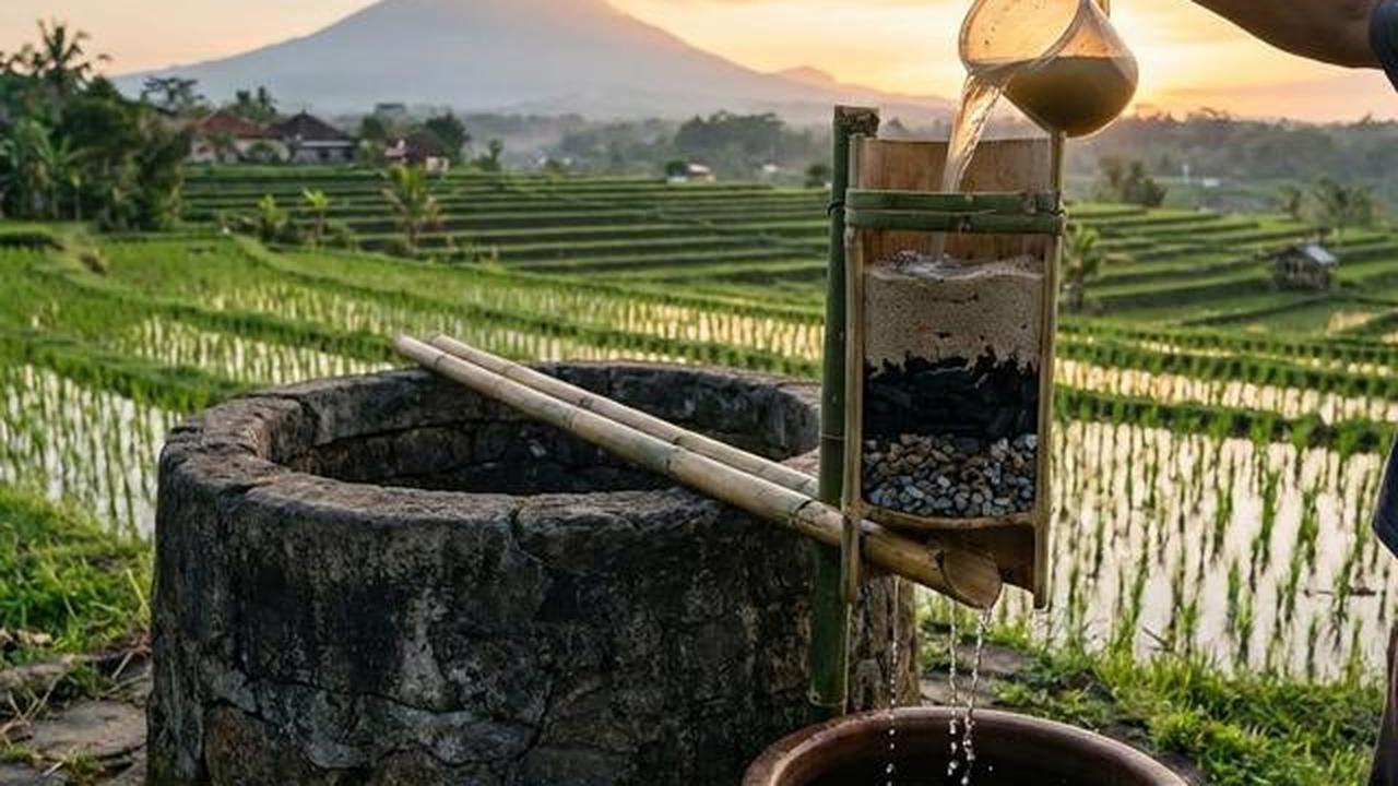 Cara Jernihkan Air Sumur jadi Sebening Kaca, Mudah dan Cepat