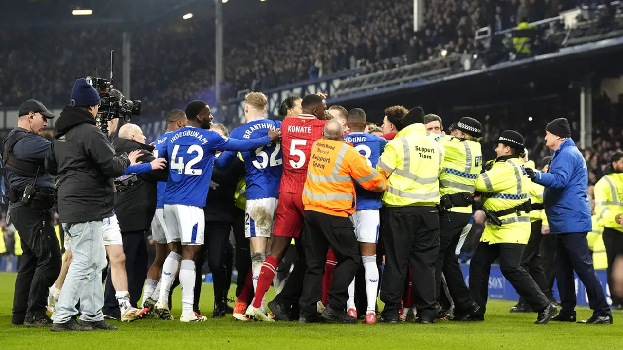 Everton vs Liverpool, Premier League