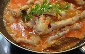 Ceker Ayam Mercon Pedas. (dok. Cookpad/@lestari_cooklovers)