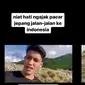 Pria Indonesia Ungkap Pacarnya yang Orang Jepang Memungut Sampah Saat Diajak Jalan-Jalan ke Pulau Tulas. (Tangkapan Layar Instagram)