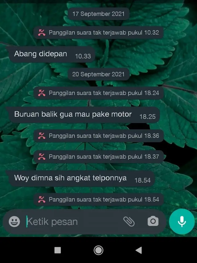 6 Chat Kakak dan Adik Saat Pembahasan Serius Ini Bikin Senyum Tipis