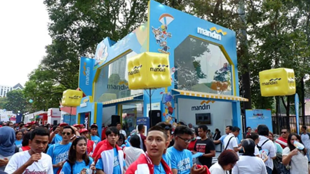 Bank Mandiri sebagai salah satu official prestige partner Asian Games 2018 turut mendukung penyelenggaraan Asian Games 2018.
