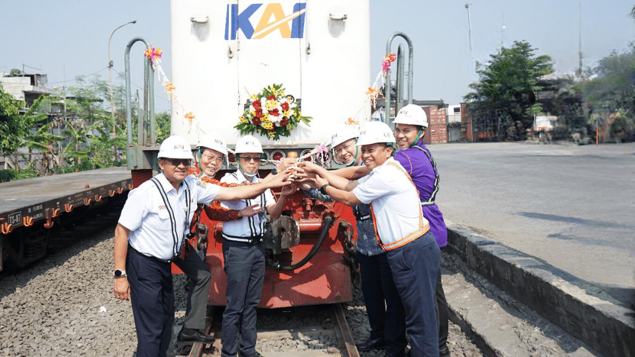 Tekan Emisi Karbon, Gobel Grup Alihkan Transportasi Pengiriman Barang dari Truk ke Kereta Api
