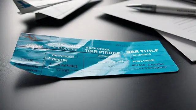 Tiket pesawat. (Liputan6.com/MetaAi)