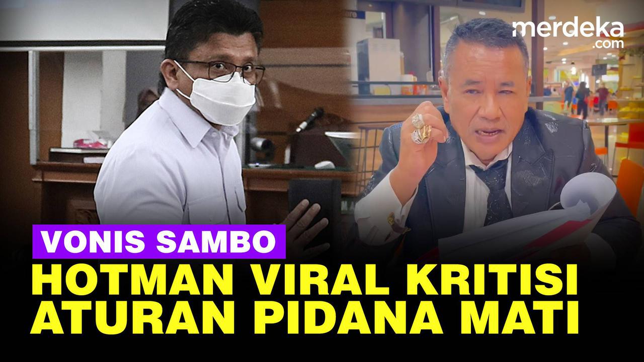 VIDEO: Vonis Sambo, Viral Hotman Paris Protes Aturan Terpidana Mati di KUHP Baru