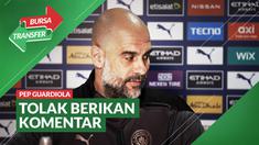 Berita Video Pep Guardiola Tolak Komentar Soal Bursa Transfer Erling Haaland