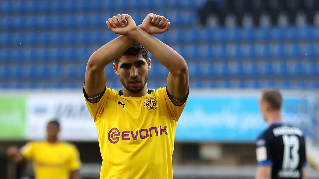 Selebrasi Pemain Dortmund Dukung George Floyd