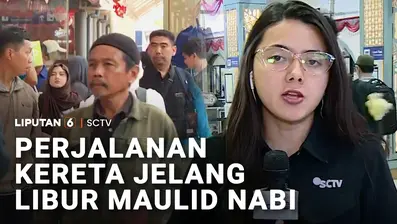 Libur Maulid Nabi yang jatuh pada Selasa besok membuat sebagian warga mulai meninggalkan Jakarta. Kita akan coba pantau di Stasiun Pasar Senen.