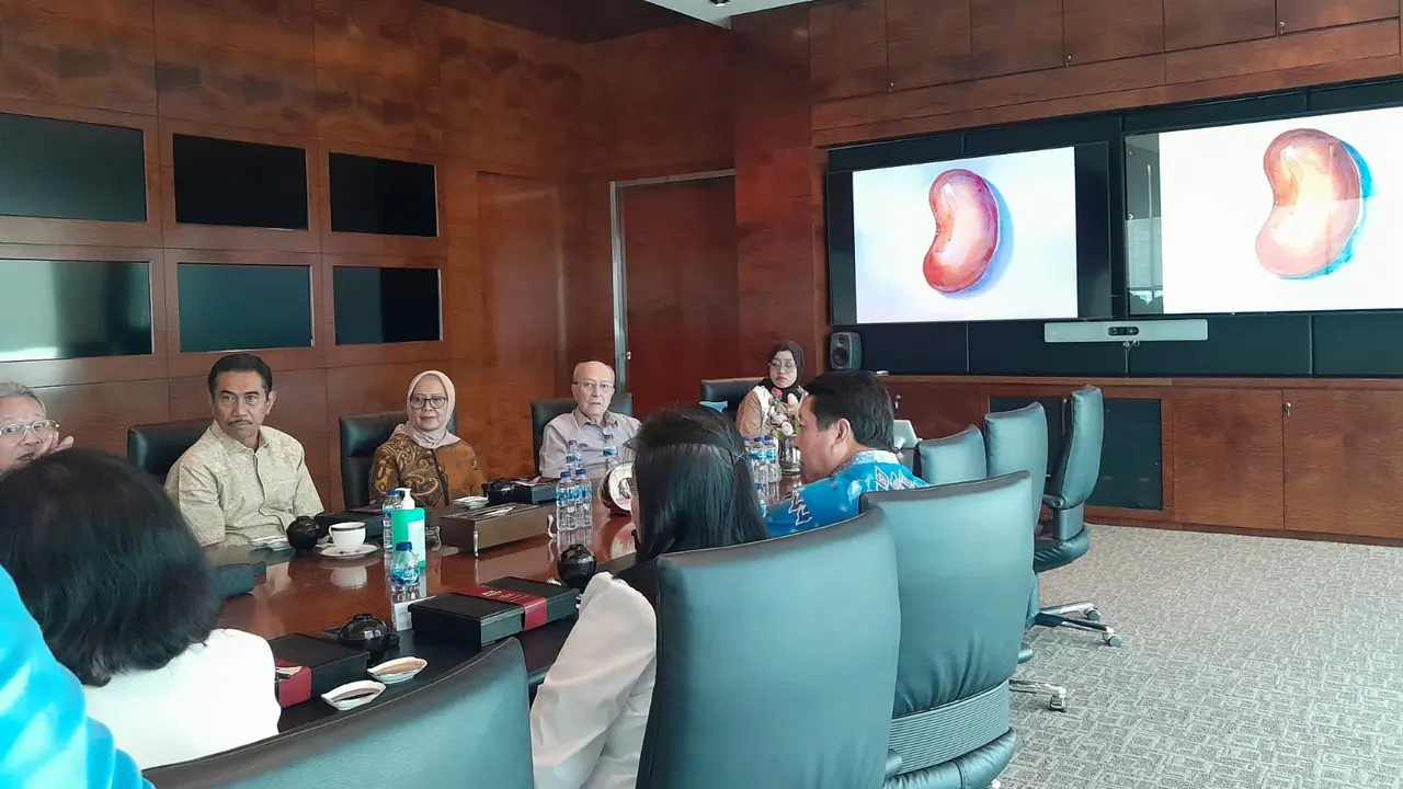 National Kidney Foundation Indonesia (NKF Indonesia) saat berkunjung ke SCTV Tower pada Rabu (7/10/2026).