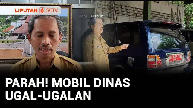 VIDEO: Viral! Mobil Dinas Satpol PP Boyolali Ugal-ugalan, Nyaris Tabrak Anak Kecil