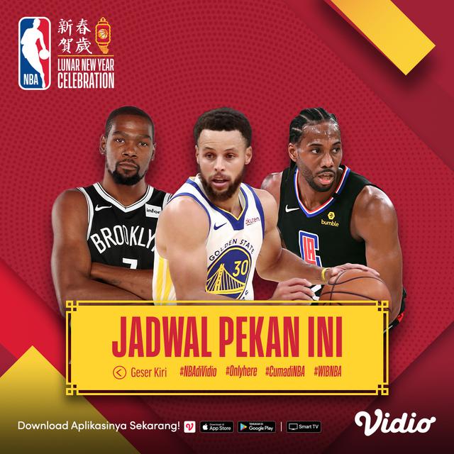 Jadwal NBA di Vidio