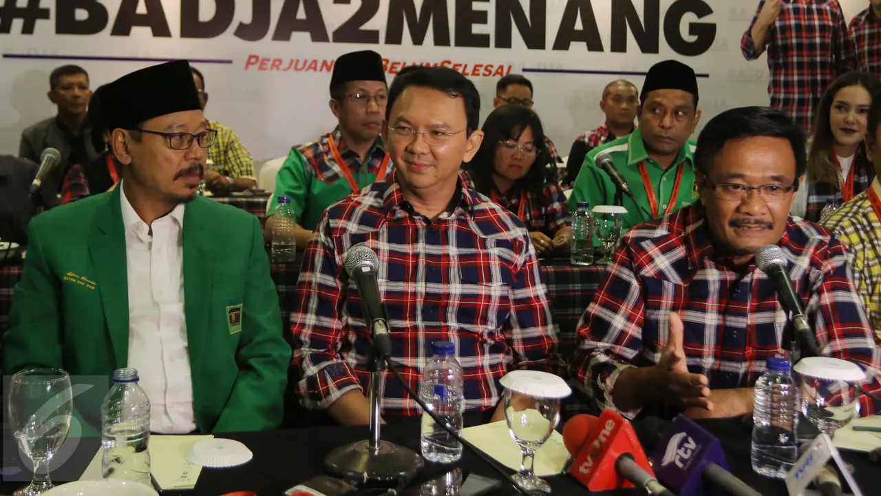 Acara Tak Sesuai Jadwal, Ahok - Djarot Walkout