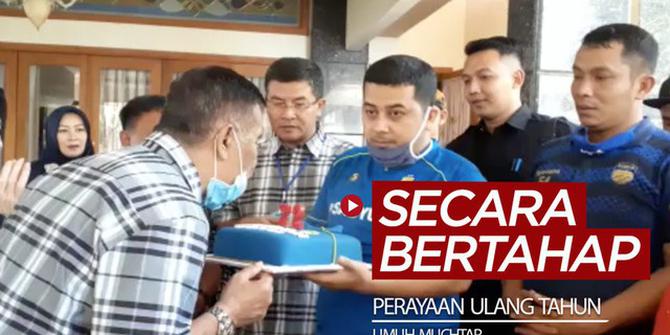 VIDEO: Ultah Komisaris Persib, Umuh Muchtar Dirayakan Bertahap karena Pandemi COVID-19