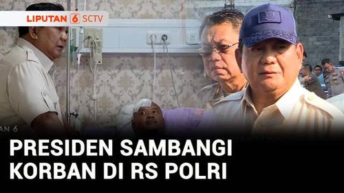 VIDEO: Prabowo Minta Kapolri Naikkan Pangkat Polisi Korban Luka saat Demo