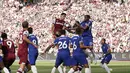 Sementara Chelsea di posisi ke-14 dengan satu poin. (AP Photo/Alberto Pezzali)