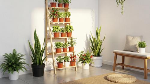 9 Desain Teras Minimalis dengan Kebun Sayur Vertikal, Maksimalkan Lahan Sempit