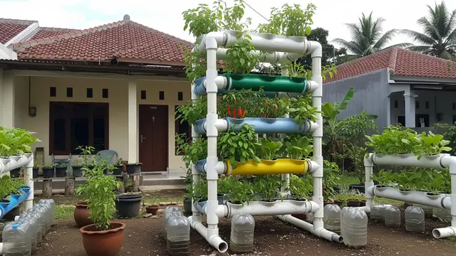 Tower Garden Modular Bongkar Pasang
